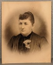 Portrait of unidentified woman