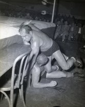 Wrestling scene