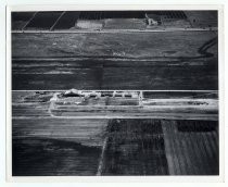 Aerial view of original San Jose Airport