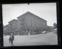 "Montgomery Hotel Wide Angle Exteriors July 13, '56"