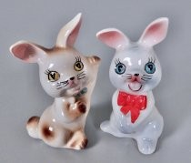 Rabbits salt & pepper shakers