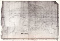 Plan of the Western Section of Alviso (Calif.)
