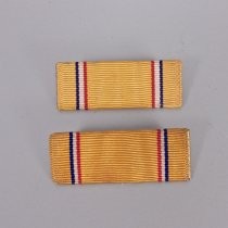 Pair of WWII American Defense ribbon bars