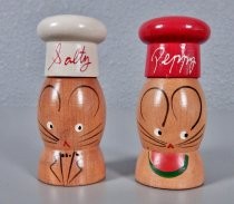 Chef mice salt & pepper shakers