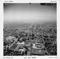 Aerial photograph of downtown San Jose