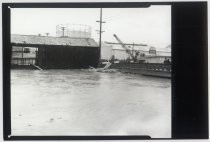 Flood damage at Chase Lumber