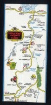 Map of Tioga Road Yosemite to Tahoe