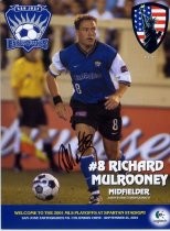 #8 Richard Mulrooney Midfielder