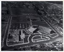 Aerial view of San Jose Civic Center