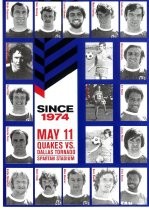 Since 1974: May 11 Quakes vs. Dallas Tornado Spartan Stadium