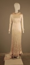 Velda Payne wedding dress