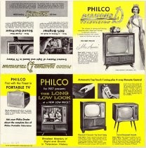 Philco for 1957 presents the long low look...at a new low price!