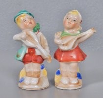 Musical characters salt & pepper shakers