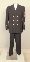 Chief Petty Officer Milton Zukowski's uniform