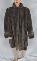 Karakul fur coat