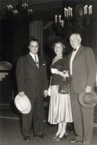 Ulysses Sanabria with Marie and Lee de Forest