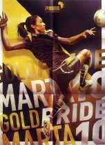 FC Gold Pride Marta 10 poster