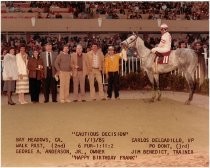 "Cautious Decision" at Bay Meadows