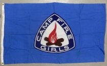 Camp Fire Girls flag