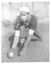 Bill Benevich, San Jose Merchants softball player