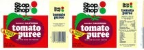 Stop & Shop California Tomato Puree label