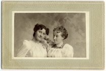 Lucille Schutrum Jensen and her sister Mae, 1899