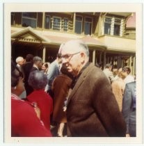 Ralph Rambo at Winchester House dedication, May 13, 1974