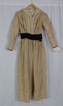 Light brown cotton wool dress