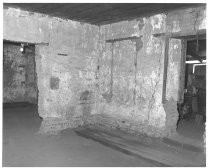 Peralta Adobe interior, before renovation