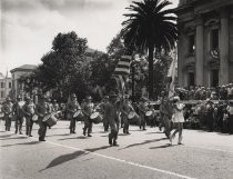 Native Sons of the Golden West Drum Corps on Parade in San Jose