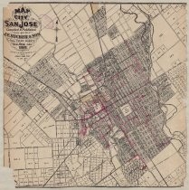 Map of the City of San Jose