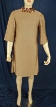 Nutmeg brown cotton dress