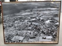 Aerial view of San Francisco Bay peninsula