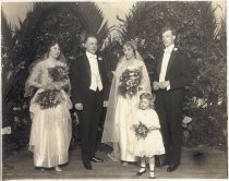 Bridal party group portrait