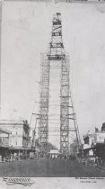 Electric Light Tower under construction