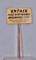 Picket sign