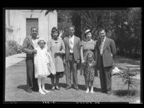 "DeFusco" Communion family portrait at church