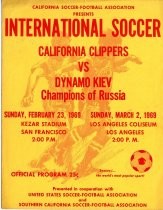 International Soccer California Clippers VS Dynamo Kiev Champions of Russia