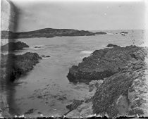 Rocky coastline, c. 1912