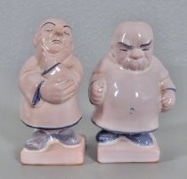 Wise monks salt & pepper shakers