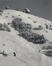 Lick Observatory, Skiers on Mount Hamilton