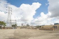 Looking towards PG&E substation from rear of Sunlite Baking Co. building