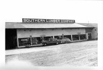 Southern Lumber exterior, Yard Office, 1950s