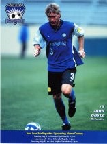 2000 John Doyle Earthquakes card