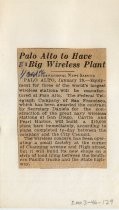 Palo Alto to Have Big Wireless Plant