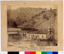 "Hacienda Offices, 1870's, New Almaden"