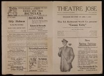 Theatre Jose program week of April 4, 1910