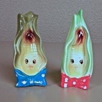 Corn heads salt & pepper shakers