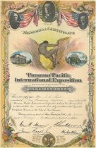 Panama-Pacific International Exposition Memorial Certificate