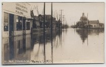 Flooding on West San Fernando Street, March 7, 1911